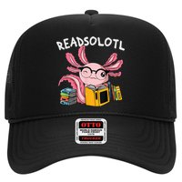 Readsolotl Read Books Lover Axolotl Trucker Hat