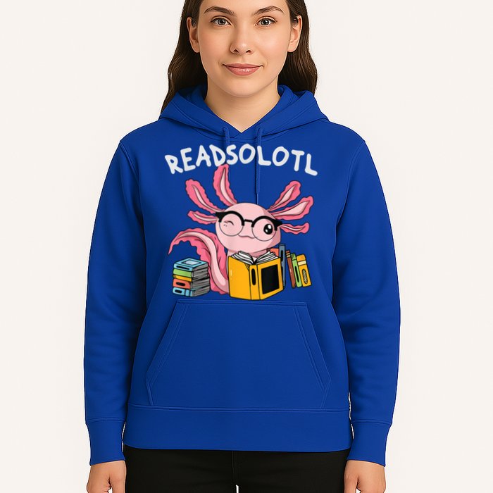 Readsolotl Read Books Lover Axolotl Hoodie