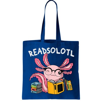 Readsolotl Read Books Lover Axolotl Bag