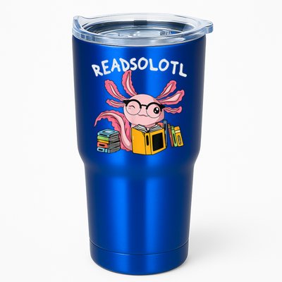 Readsolotl Read Books Lover Axolotl Tumbler
