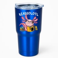 Readsolotl Read Books Lover Axolotl Tumbler