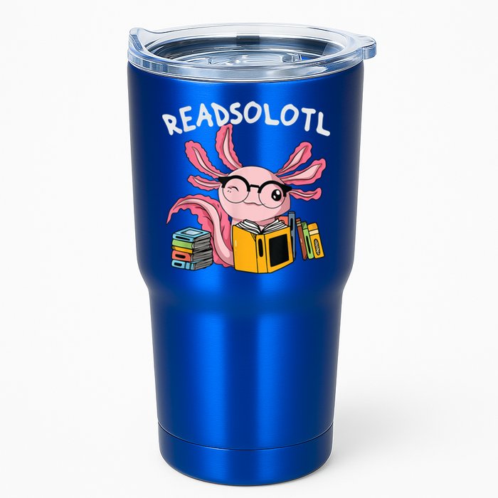 Readsolotl Read Books Lover Axolotl Tumbler