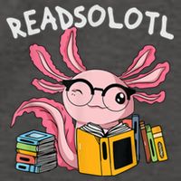Readsolotl Read Books Lover Axolotl Vector Backpack