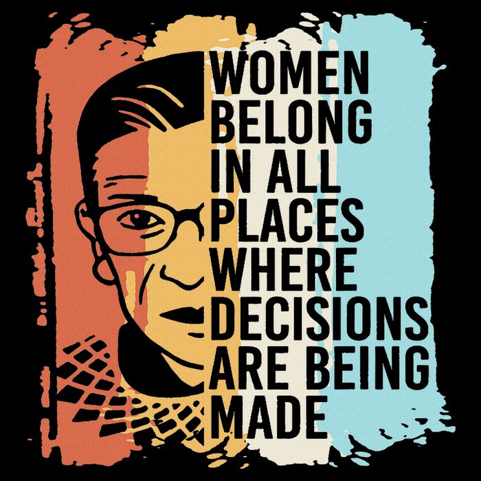 Rbg Ruth Bader Ginsburg Feminist Political Gift Toddler T-Shirt