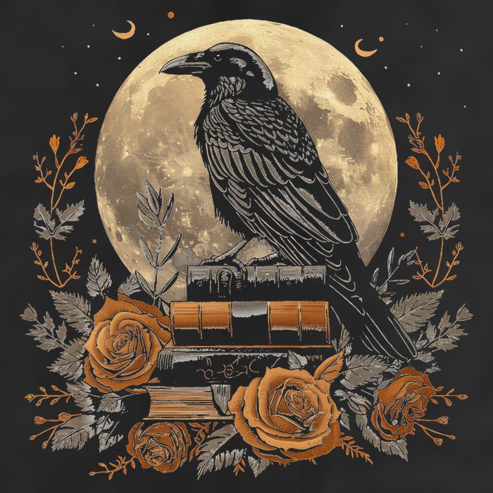 Raven Reading Book Occult Crow 15oz Campfire Ceramic Mug