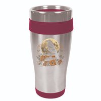 Raven Reading Book Occult Crow 16oz Travel Tumbler