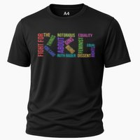Rbg Ruth Bader Ginsburg Political Feminist Gift Cooling Performance Crew T-Shirt