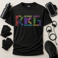 Rbg Ruth Bader Ginsburg Political Feminist Gift Cooling Performance Crew T-Shirt