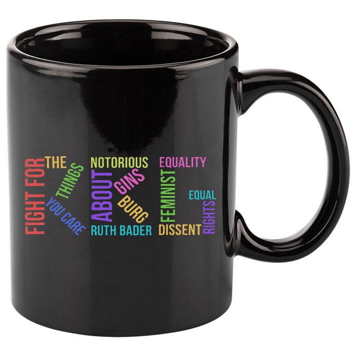 Rbg Ruth Bader Ginsburg Political Feminist Gift 11oz C Handle Ceramic Mug