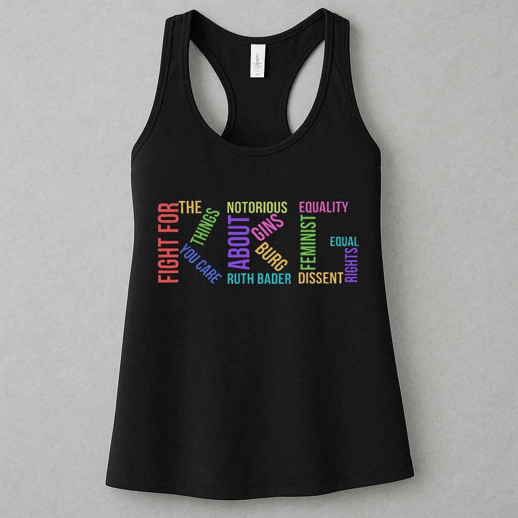 Rbg Ruth Bader Ginsburg Political Feminist Gift Womens Tank Top