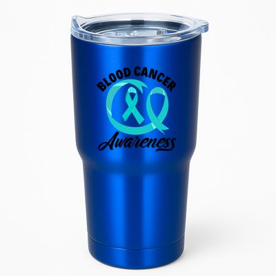 Red Ribbon Blood Cancer Awareness Funny Gift Tumbler