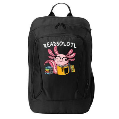 Readsolotl Read Book Axolotl Funny Reading Fish Books Lizard City Backpack