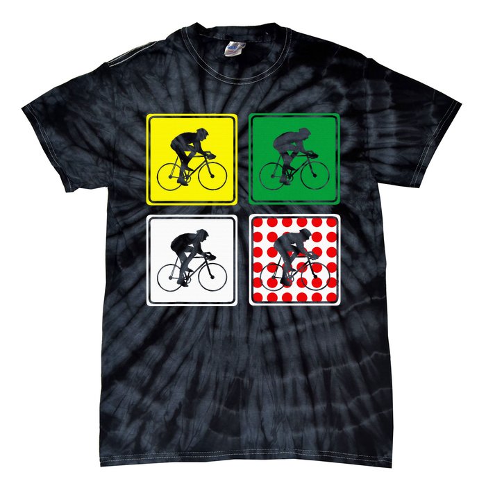 Racing Road Bike Jersey Bicycle Cycling Race Street Biking Tie-Dye T-Shirt