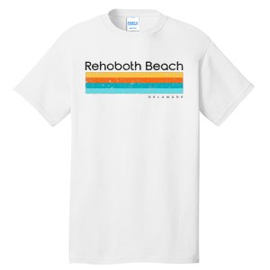 Retro Rehoboth Beach Delaware De Tall T-Shirt