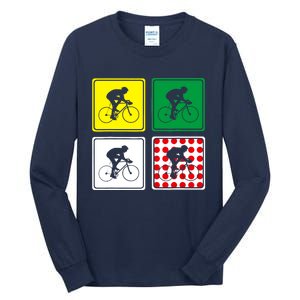 Racing Road Bike Jersey Bicycle Cycling Race Street Biking Tall Long Sleeve T-Shirt