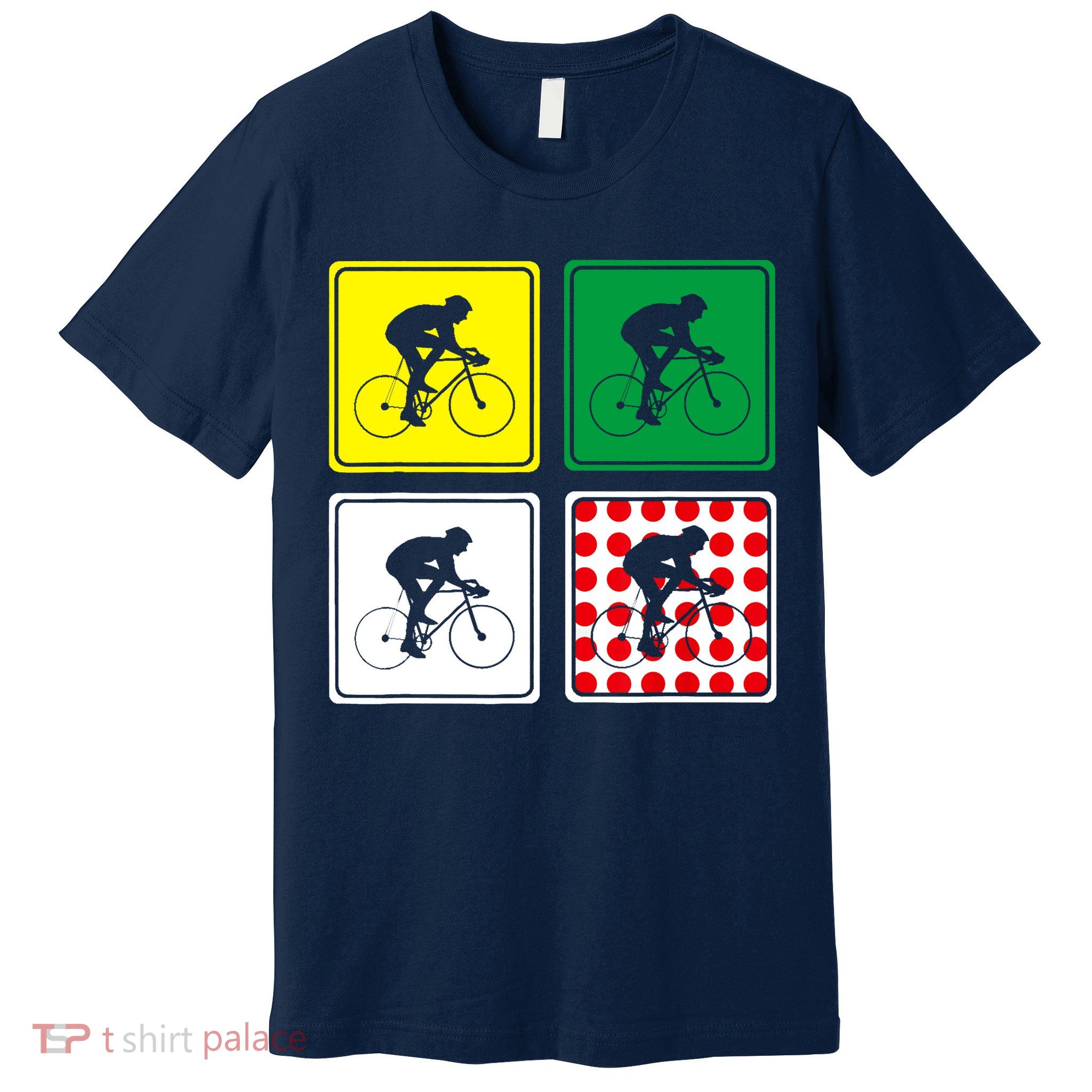 Racing Road Bike Jersey Bicycle Cycling Race Street Biking Premium T-Shirt