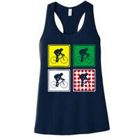 Racing Road Bike Jersey Bicycle Cycling Race Street Biking Women's Racerback Tank