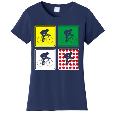 Racing Road Bike Jersey Bicycle Cycling Race Street Biking Women's T-Shirt