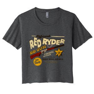 Red Ryder Bb Guns Women's Crop Top Tee