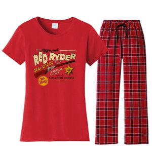 Red Ryder Bb Guns Women's Flannel Pajama Set