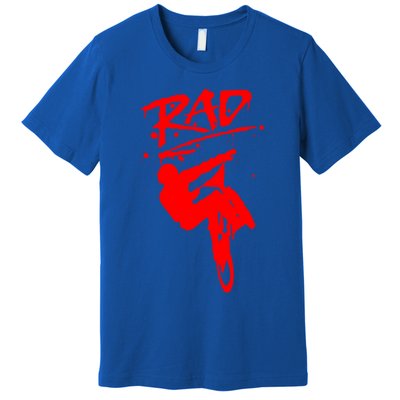 Rad Radical Bmx Bike Redesign Graffiti Gnarly Retro Awesome Meaningful Gift Premium T-Shirt
