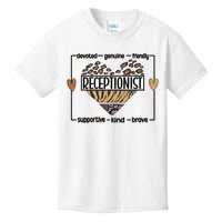 Receptionist Reception Best Receptionist Great Gift Kids T-Shirt