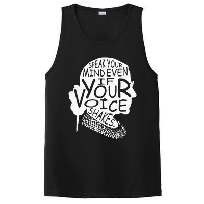 RBG Ruth Bader Ginsburg Feminist Political Gift PosiCharge Competitor Tank