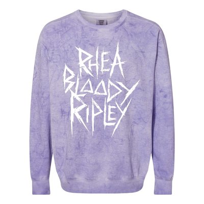 R.H.E.A R.I.P.L.E.Y B4b Colorblast Crewneck Sweatshirt