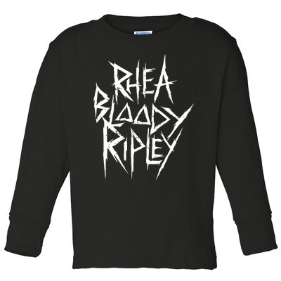 R.H.E.A R.I.P.L.E.Y B4b Toddler Long Sleeve Shirt