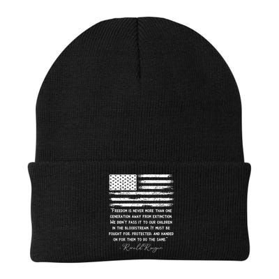 Ronald Reagan Conservative Anti Democrat Beanie