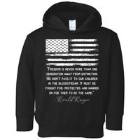 Ronald Reagan Conservative Anti Democrat Toddler Hoodie