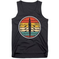 Retro Rowing Crew Boat Vintage Rower Row Team Tank Top