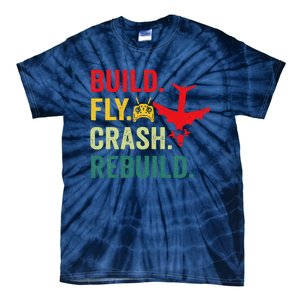 Radio Remote Control Flying Airplane Aircraft Rc Plane Pilot Tie-Dye T-Shirt