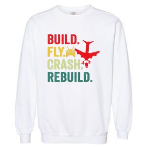 Radio Remote Control Flying Airplane Aircraft Rc Plane Pilot Garment-Dyed Sweatshirt