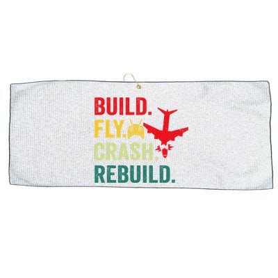 Radio Remote Control Flying Airplane Aircraft Rc Plane Pilot Large Microfiber Waffle Golf Towel