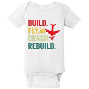 Radio Remote Control Flying Airplane Aircraft Rc Plane Pilot Baby Bodysuit