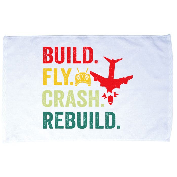 Radio Remote Control Flying Airplane Aircraft Rc Plane Pilot Microfiber Hand Towel