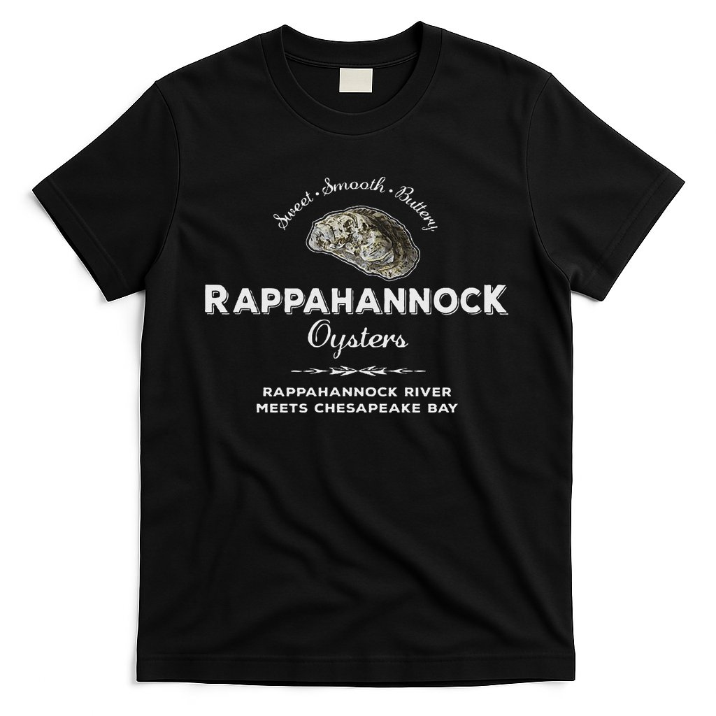 Rappahannock River Chesapeake Bay Seafood East Coast Oysters T-Shirt