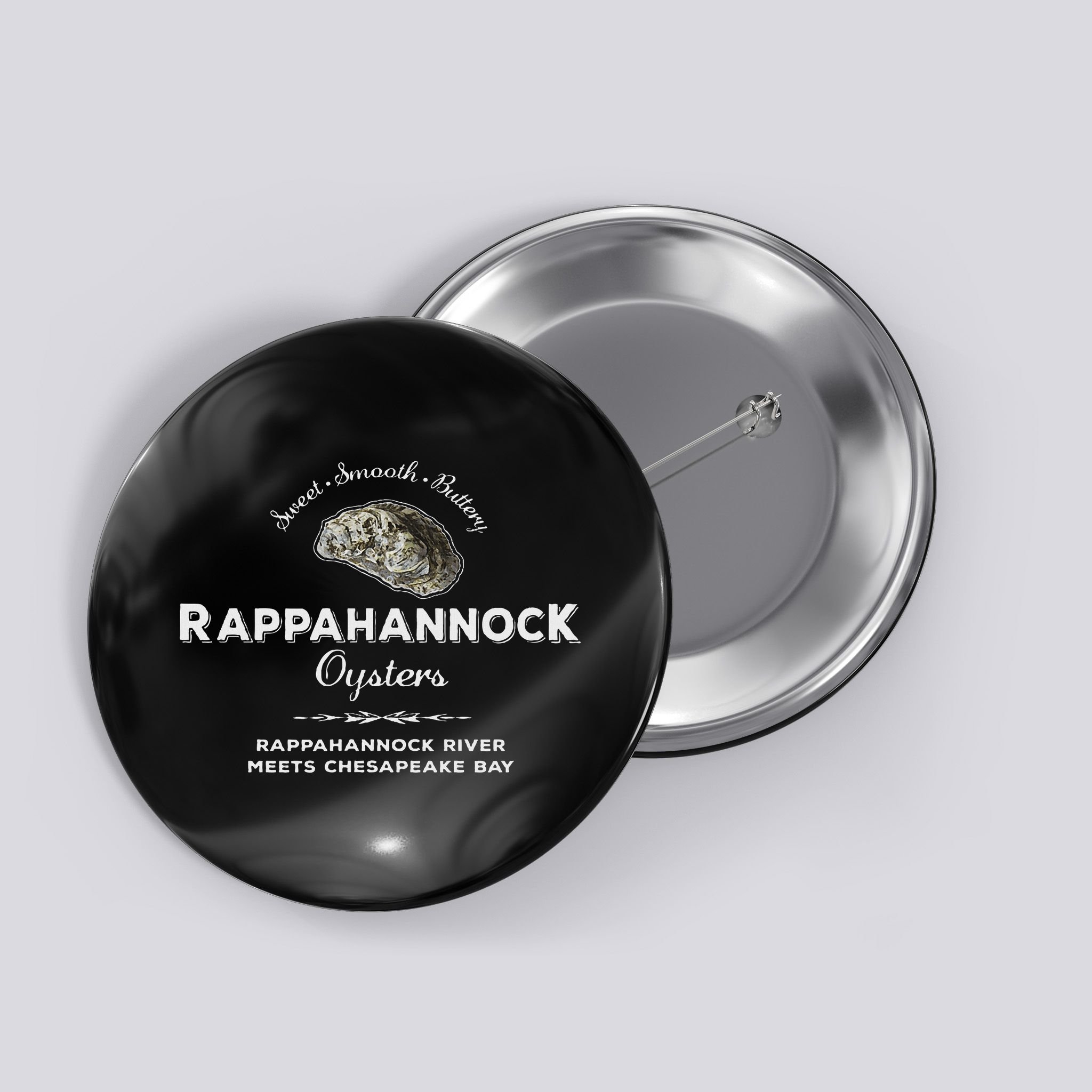 Rappahannock River Chesapeake Bay Seafood East Coast Oysters Button
