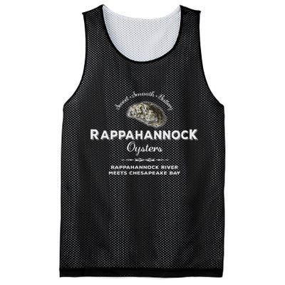 Rappahannock River Chesapeake Bay Seafood East Coast Oysters Mesh Reversible Basketball Jersey Tank