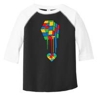 Rubiks Rubick's Cube Heart Puzzle Cool Autism Awareness Gift Toddler Fine Jersey T-Shirt