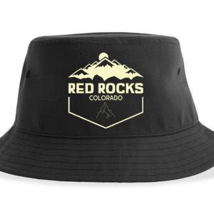 Red Rocks Colorado Beautiful Rocky Mountains Sustainable Bucket Hat