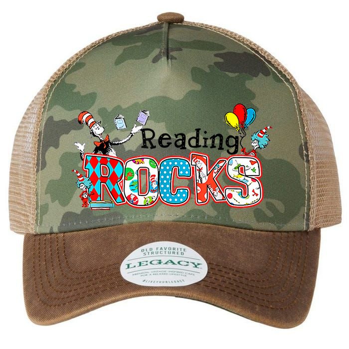 Reading Rocks Cat In Hat Legacy Tie Dye Trucker Hat