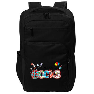 Reading Rocks Cat In Hat Impact Tech Backpack
