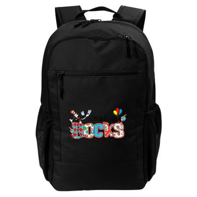 Reading Rocks Cat In Hat Backpack