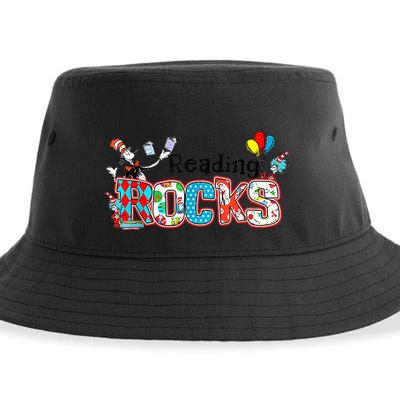 Reading Rocks Cat In Hat Sustainable Bucket Hat