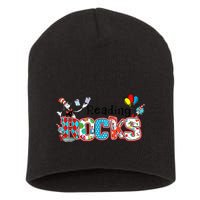 Reading Rocks Cat In Hat Short Acrylic Beanie