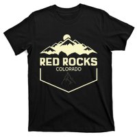 Red Rocks Colorado Beautiful Rocky Mountains T-Shirt