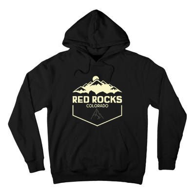 Red Rocks Colorado Beautiful Rocky Mountains Tall Hoodie