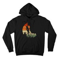 Retro Rock Climbing Vintage Climber Hoodie